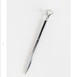 Francesca’s collection silver diamond pen